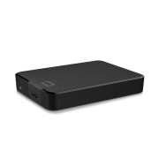 WD WDBU6Y0050BBK-WESN, Elements, 5TB, 2.5", USB3.0, Taşınabilir, Harici HDD, Siyah (Türkiye Distribütörü Garantili)