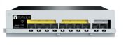 STONET ST110PDI-2-130 10 Port Mbit 8 port poe 130W 2xMbit Uplink Desktop Yönetilemez Metal Kasa Switch