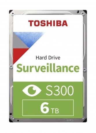 6TB TOSHIBA 5400RPM S300 SATA3 256MB 7/24 HDWT860UZSVA