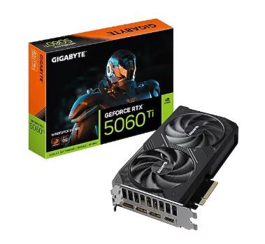 GIGABYTE RTX5060Ti GV-N506TWF2OC-16GD 16GB Nvidia RTX5060Ti GDDR7 128bit HDMI 3xDP 16x Ekran Kartı
