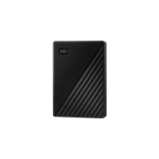 WD WDBPKJ0040BBK-WESN, MyPassport 4TB 2,5"  USB3.2, Taşınabilir, Harici HDD, Siyah, (Türkiye Distribütörü Garantili)
