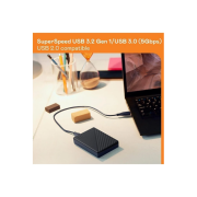 WD WDBPKJ0050BBK-WESN MyPassport 5TB, 2,5"   USB3.2, Taşınabilir, Harici HDD Siyah,  (Türkiye Distribütörü Garantili)