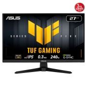 ASUS TUF GAMING VG279QM5A 27" 0.3ms, 240Hz, Full HD, DP, 2xHDMI, Hoparlör, Fast IPS LED, ELMB Sync Premium, GAMING Monitör