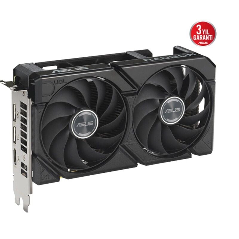 ASUS RADEON DUAL-RX9060XT-16G 16GB GDDR6 128BIT 1XHDMI 2XDP EKRAN KARTI