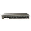 TENDA TEF1110P-8-63W 10 PORT 10/100 8 PORT POE 63WATT YONETILEMEZ DESKTOP SWITCH