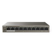 TENDA TEF1110P-8-63W 10 PORT 10/100 8 PORT POE 63WATT YONETILEMEZ DESKTOP SWITCH