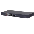 DAHUA CS4220-16GT-135, 16Port, Gigabit, PoE 135W, 2 Port Gigabit Uplink, 2 Port SFP Gigabit Combo, Cloud Yönetilebilir, Switch