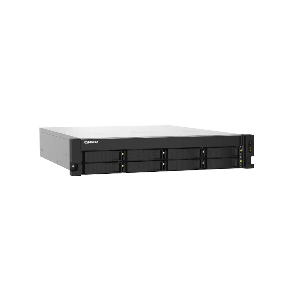 QNAP TurboNAS TS-832PXU-RP-4G, 4Gb Ram, 8xYuvalı, RACK NAS