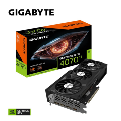 GIGABYTE GV-N407TWF3OC-12GD, RTX4070TI, WINDFORCE OC, 12Gb, GDDR6, 192BIT, 3 Fanlı, 1xHDMI, 3xDP, GAMING Ekran KARTI