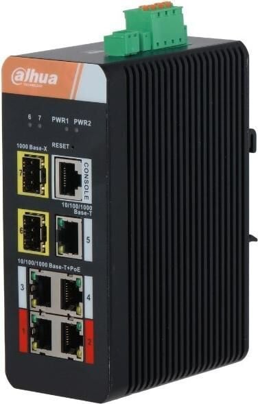 DAHUA DH-IS4207-4GT-120 5 Port Gigabit PoE'li Yönetilebilir Switch