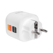 S-LINK SL-14, 1 Soket, Akım Korumalı Priz, 16A, WiFi 2.4Ghz, Bluetooth, TUYA Yazılım Destekli, internet üzerinden Yönetilebilir