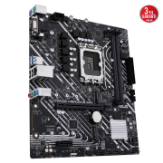 ASUS PRIME H610M-E D4-CSM, 2xDDR4, 2x M.2, D-SUB, HDMI, DP, 12-13.14.Nesil, LGA1700 Soket, Anakart