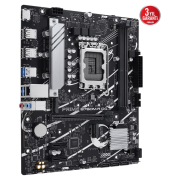 ASUS PRIME B760M-R D4, 2xDDR4, 2x M.2, HDMI, 12-13-14.Nesil, LGA1700 Soket, Anakart