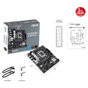ASUS PRIME B760M-R D4, 2xDDR4, 2x M.2, HDMI, 12-13-14.Nesil, LGA1700 Soket, Anakart
