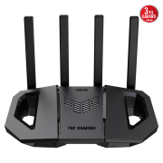 ASUS TUF-BE3600, BE3600, 4 Port, 3600Mbps, Dual Band, WİFİ 7, AiMesh, AiProtection Pro, GAMING Extendable Router