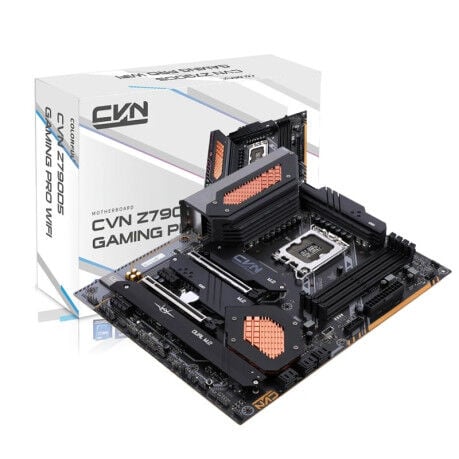 COLORFUL CVN Z790D5 GAMING PRO V20 4xDDR5 HDMI/DP 4xM.2 1x2.5GLAN/WIFI/BT USB3.2 1700P ANAKART