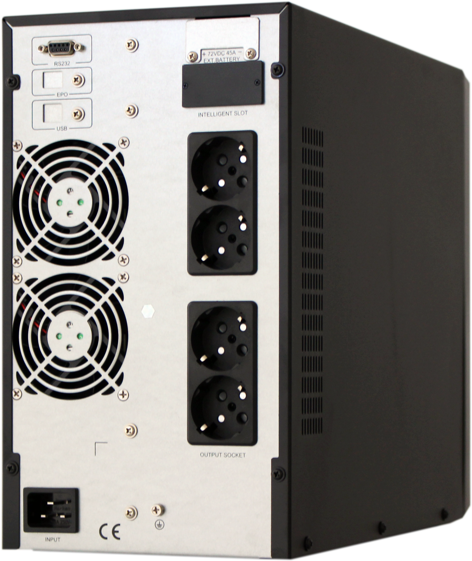 DOTVOLT MN SERİSİ Online 3 KVA 1/1 Faz (6x12v 7AH Akü ) UPS