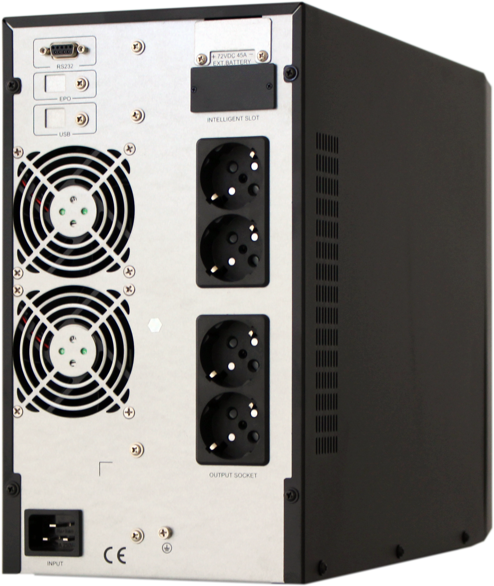 DOTVOLT MN PLUS Online 3 KVA 1/1 Faz (6x12v 7AH Akü ) UPS