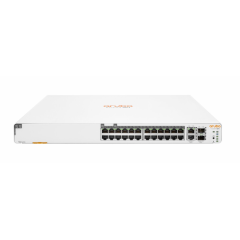 HP Aruba Instant On, JL807A, 1960-24G, 24Port, GigaBit, PoE 370W, 2xGT, 2 Port GigaBit SFP, Yönetliebilir, Rack Mount Switch