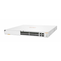 HP Aruba Instant On, JL807A, 1960-24G, 24Port, GigaBit, PoE 370W, 2xGT, 2 Port GigaBit SFP, Yönetliebilir, Rack Mount Switch