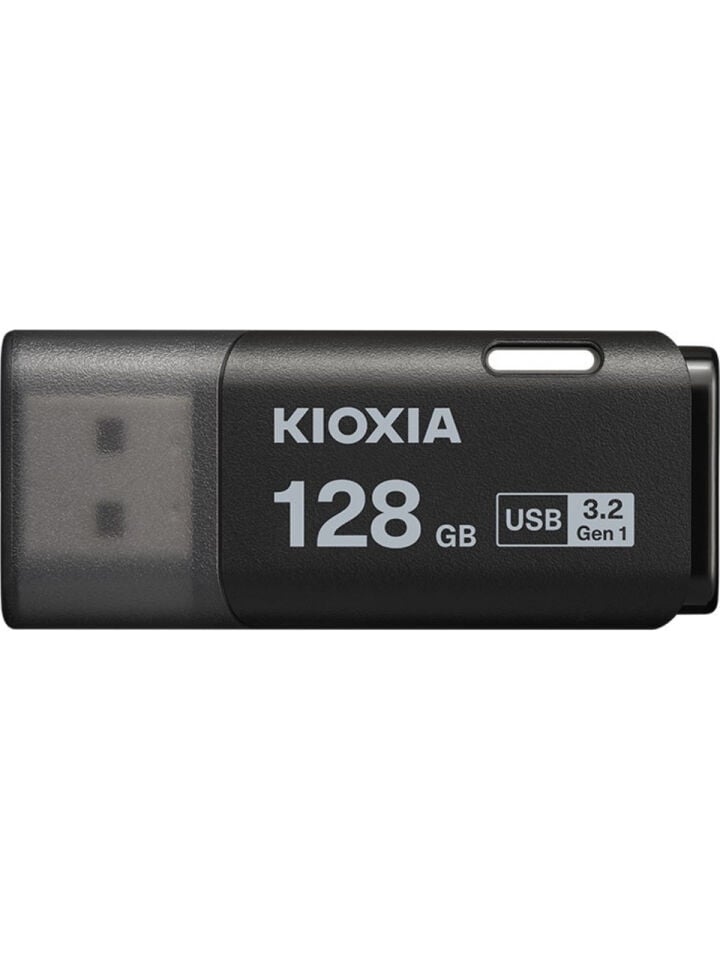 128USB 3.2 GEN1 KIOXIA SİYAH USB BELLEK LU301K128GG4
