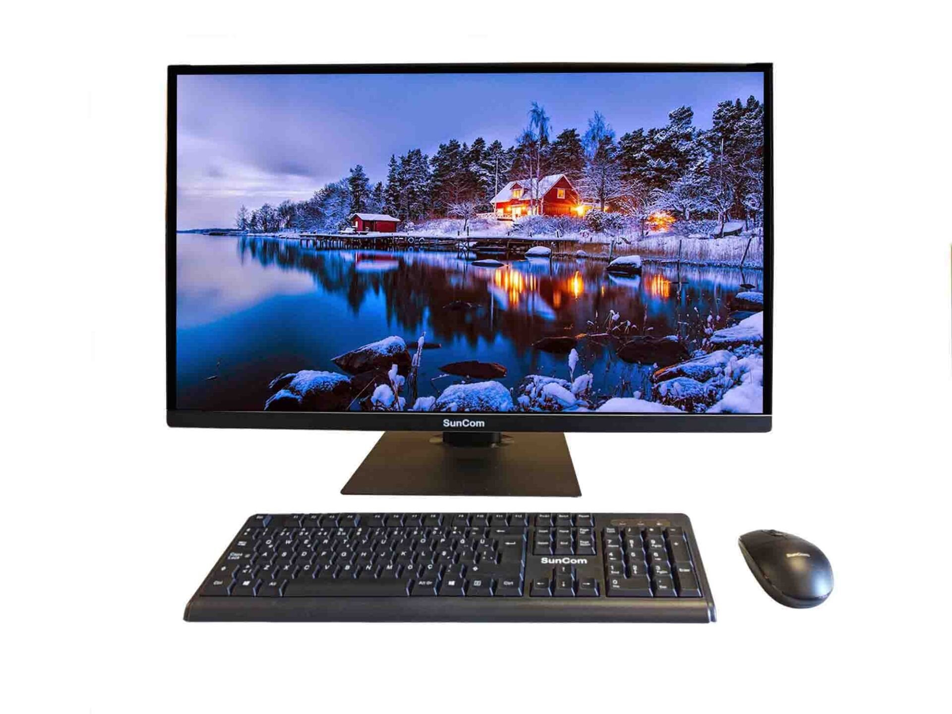 SUNCOM Pro Plus SCA-125 i5-13600HX 16GB 512GB SSD 27'' Siyah DOS AIO PC Pivot Ayak