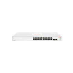 HP Aruba Instant On, JL812A, 1830-24G, 24Port, GigaBit, 2 Port Gigabit SFP, Yönetilebilir, Rack Mount Switch