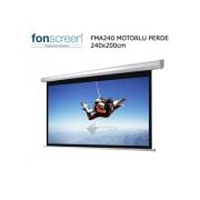 FONSCREEN FMA240 240x200 MOTORLU PROJEKSİYON PERDESİ