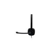 LOGITECH H151, 981-000589, 3,5mm Jac, Çağrı Merkezi, Ofis, Toplantı, Konuşmacı Tipi, Microfonlu Kulaklık