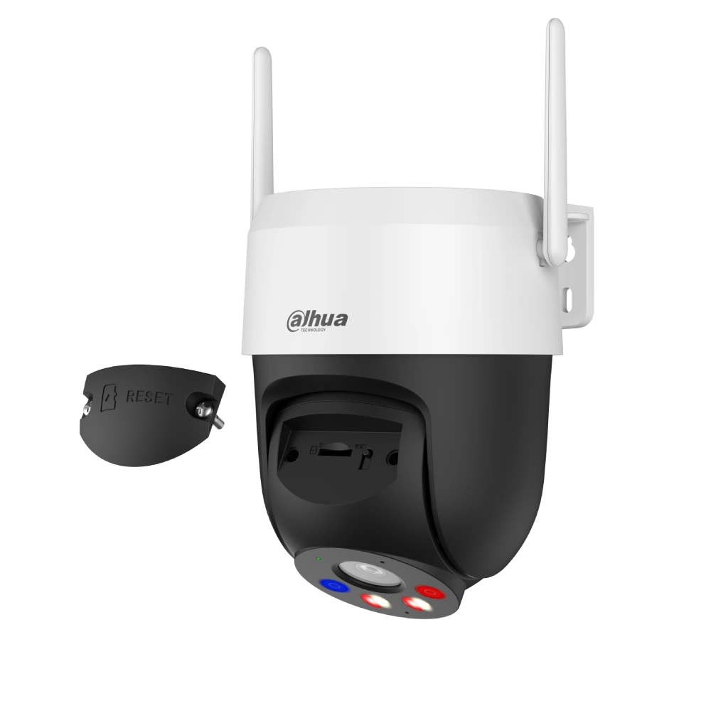 DAHUA P5AS-PV, 5Mpix, 4mm Lens, H265,  Dual Smart Light, IP66, Wifi, Dahili Mikrofon, PT Speed Dome IP Kamera