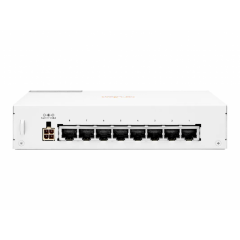 HP Aruba Instant On, R8R46A, 1430-8G, 8Port, GigaBit, PoE 64W, Yönetilemez, Masaüstü Switch