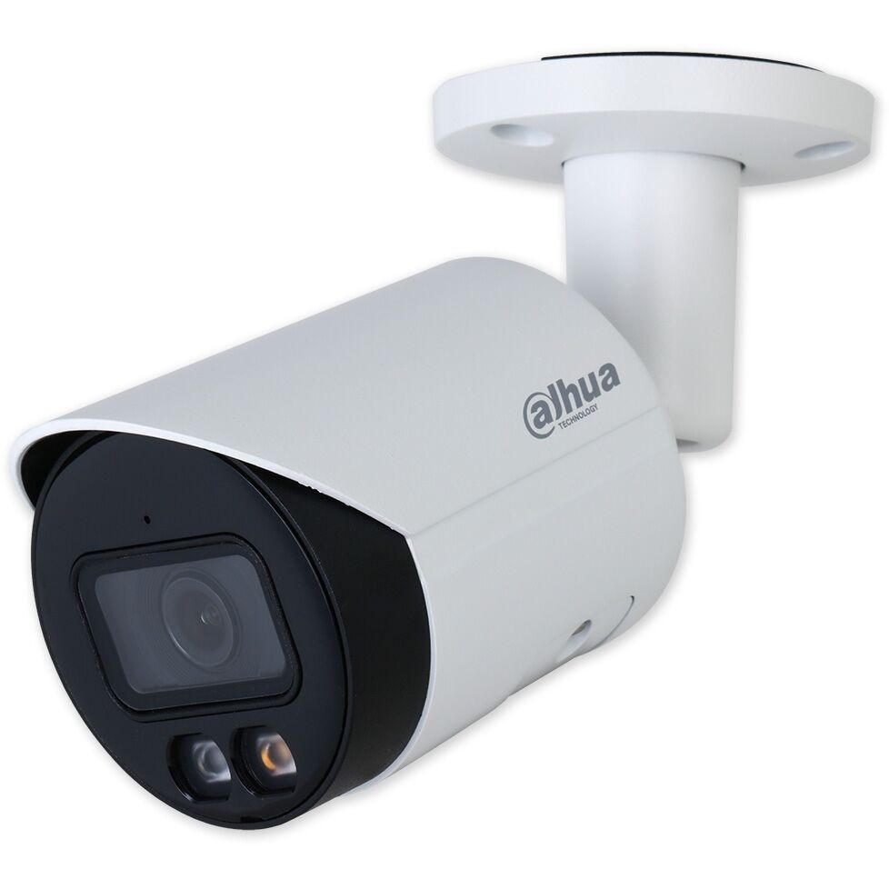 '' DAHUA IPC-HFW2449S-S-IL-0360B 4 MP Full Color Bullet IP Kamera (Dahili Ses)