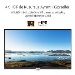ASUS PROART PA279CV 27'' 5MS 4K HDR 3840x2160 DP/HDMI/TYPE-C PIVOT MM IPS LED MONITOR