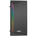 EVEREST BLAZON 250W ATX PENCERELİ RGB LED ŞERİTLİ 2xUSB2.0 SİYAH GAMING KASA