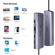 UNITEK USB-C 9in1 UNIVERSAL DOCK STATION (D1113A)