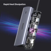 UNITEK USB-C 9in1 UNIVERSAL DOCK STATION (D1113A)