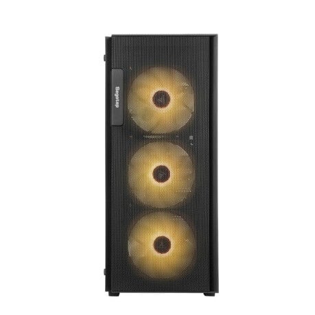 SEGOTEP Axe 5 750W 80+ BR GEN5 4x RAINBOW FIXED LED FAN MIDI TOWER 1xUSB 3.0 / 2xUSB 2.0 SİYAH GAMING KASA