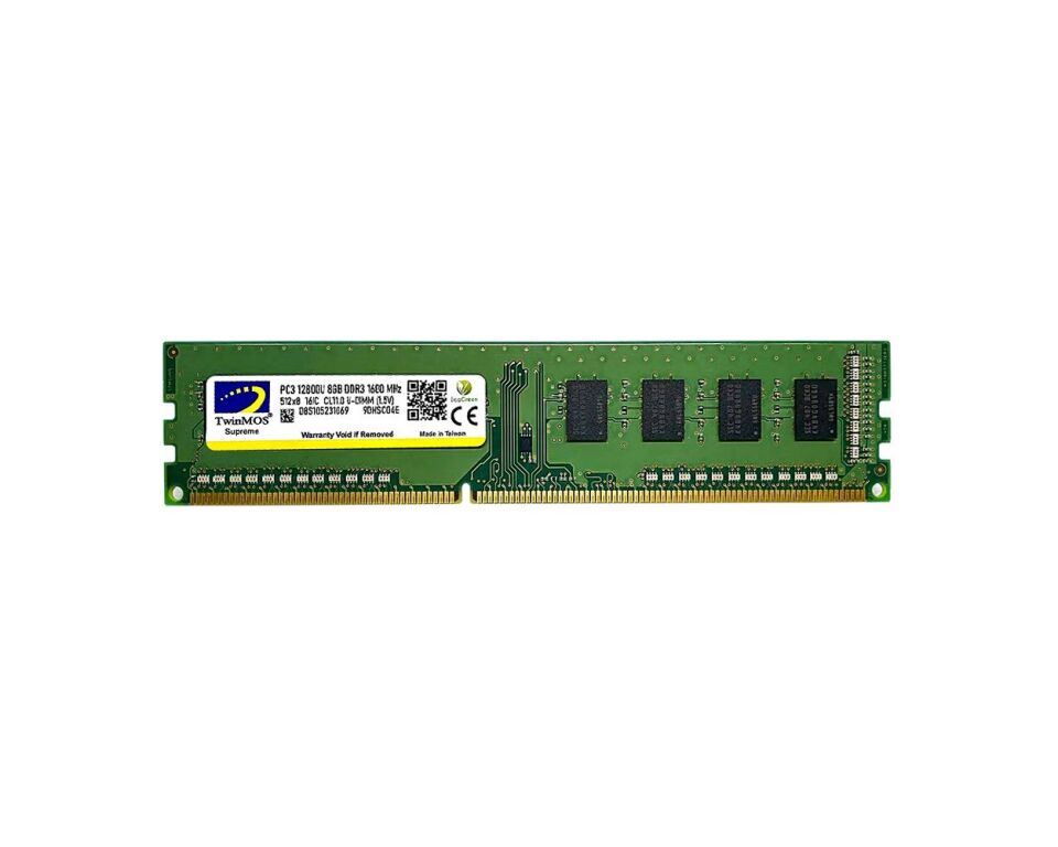 TWINMOS MDD38GB1600D 8GB DDR3 1600Mhz PC Bellek