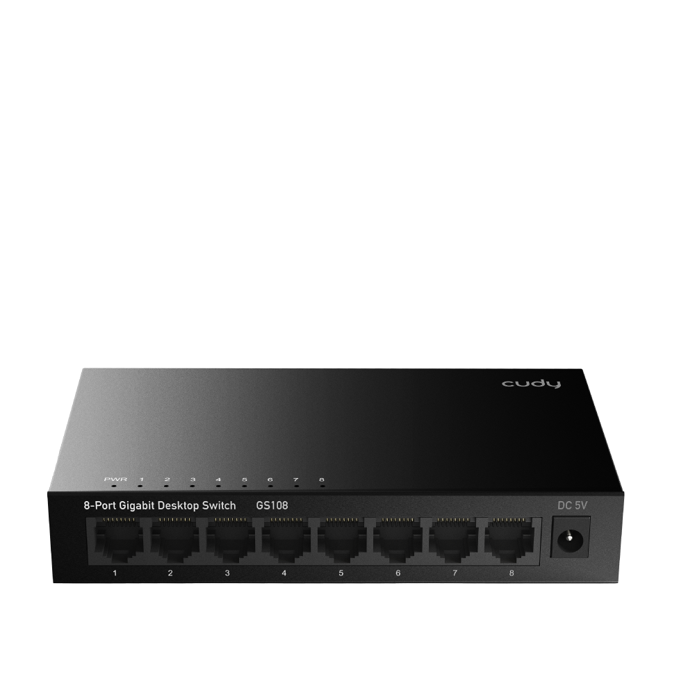 CUDY GS108 8 port Gbit Desktop Yönetilemez Metal Kasa Switch