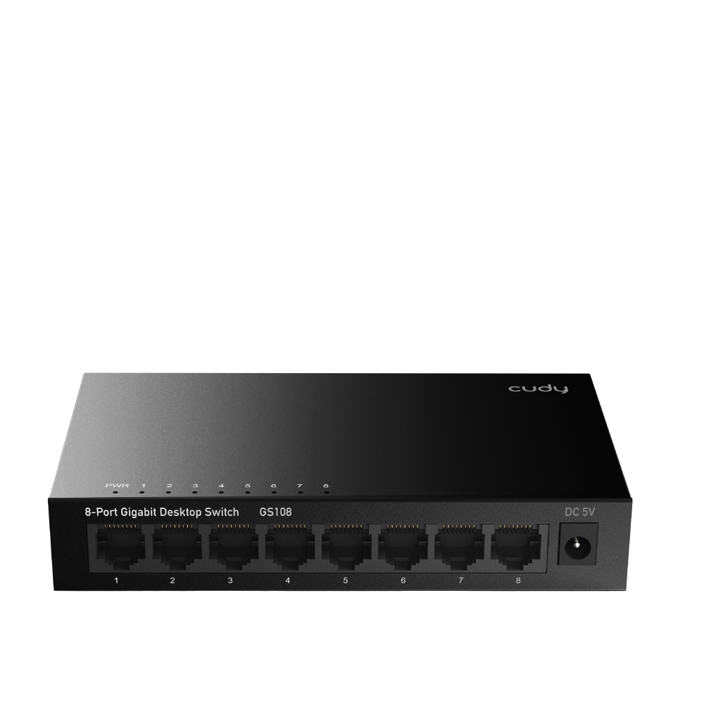 CUDY GS108 8 port Gbit Desktop Yönetilemez Metal Kasa Switch