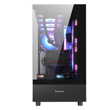 SEGOTEP Endura Pro+ 750W 80+ BR GEN5 6x12CM ARGB FAN E-ATX 1xUSB2.0/1xUSB3.0 SİYAH GAMING KASA