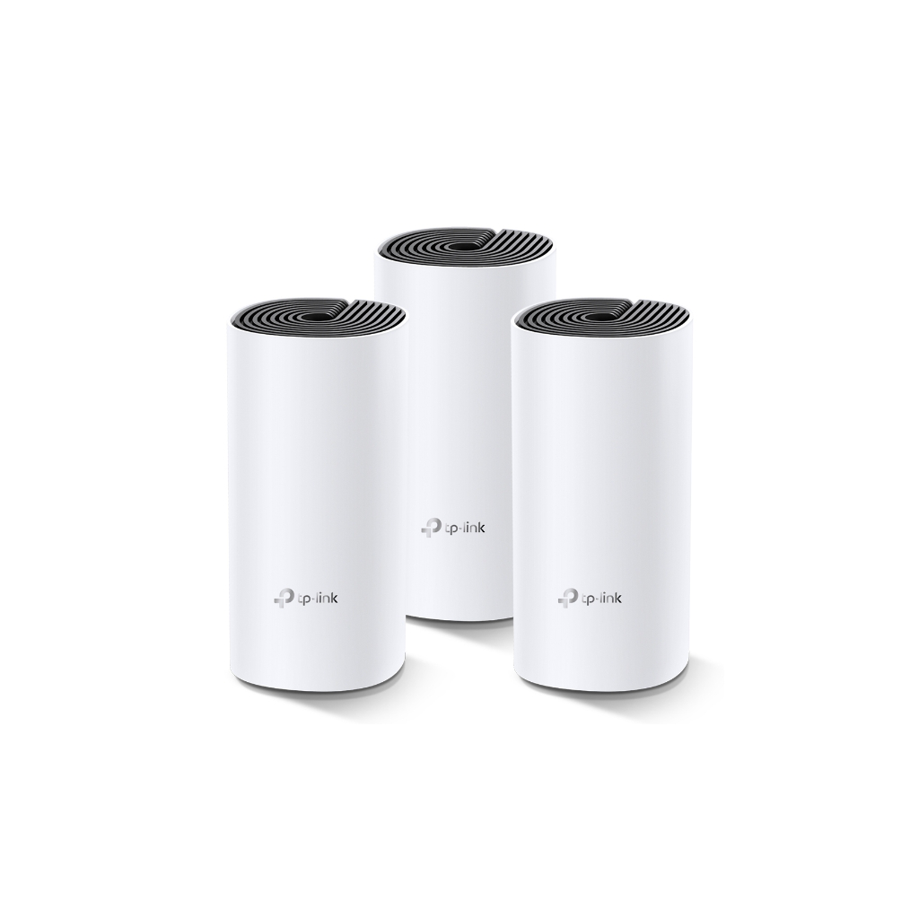 TP-LINK DECO-M4, AC1200, Üçlü Mesh, 1200Mbps, Dual Band, 2Port Gigabit Lan, 371m2 kapsama Alanı, Router, Geniş Alan İnternet Ağı Sağlayıcısı