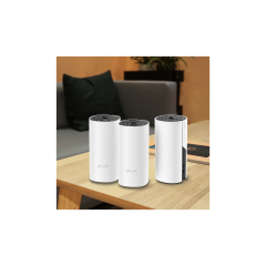 TP-LINK DECO-M4, AC1200, Üçlü Mesh, 1200Mbps, Dual Band, 2Port Gigabit Lan, 371m2 kapsama Alanı, Router, Geniş Alan İnternet Ağı Sağlayıcısı