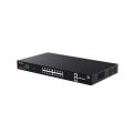 IP-COM G2220P-16-250W 16 PORT GIGABIT+2XRJ45/SFP UPLINK 250W POE CLOUD YÖNETİLEBİLİR RACKMOUNT SWITCH