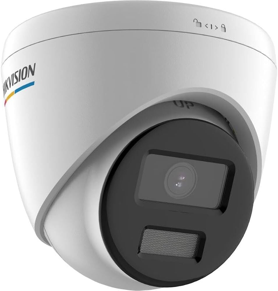 * HİKVİSİON DS-2CD1347G2H-LIUF 2.8mm 4MP ColorVu with SHL Fixed IP Dome KAMERA (Dahili Ses)