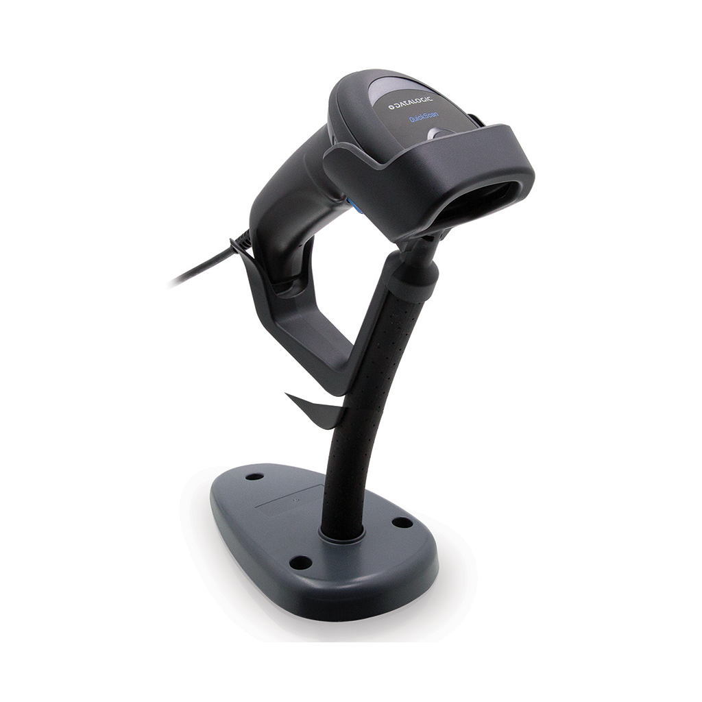 DATALOGIC Quickscan QD2590, EL Tipi, Laser,  USB Kablolu, 2D (Kare Kod) Barkod Okuyucu (Ayaklı)