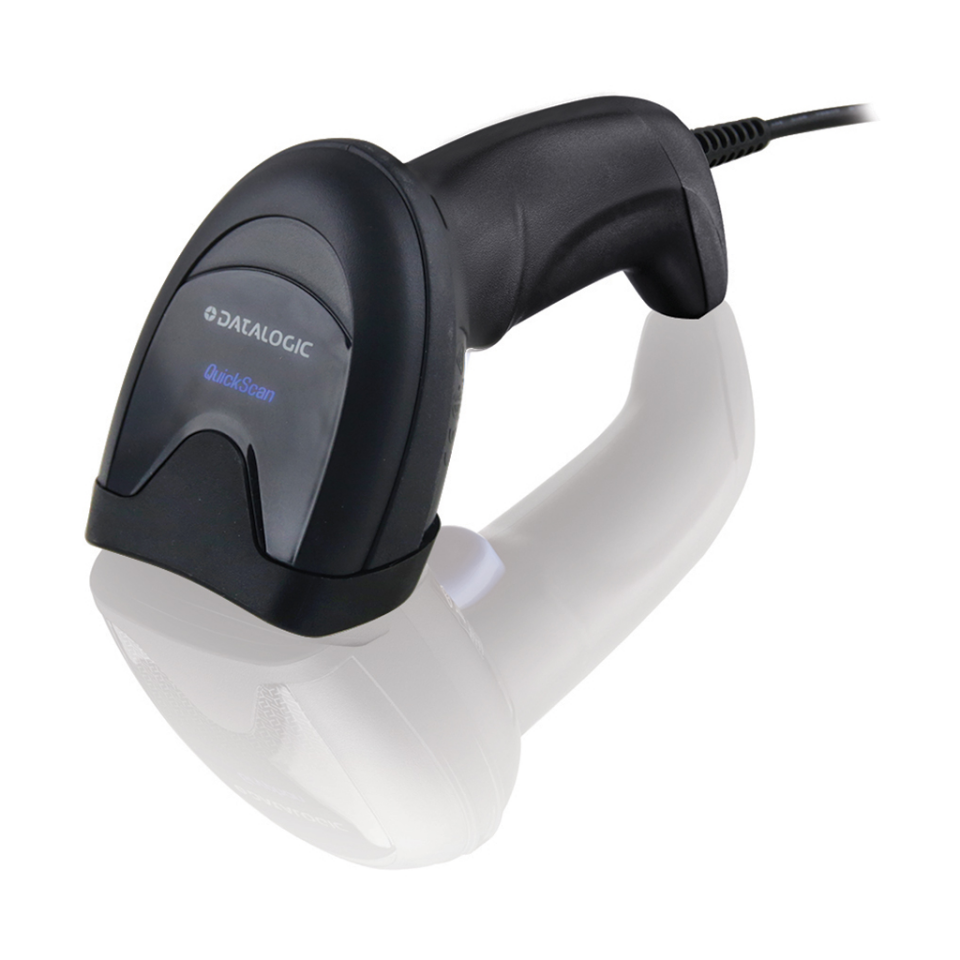 DATALOGIC Quickscan QD2590, EL Tipi, Laser,  USB Kablolu, 2D (Kare Kod) Barkod Okuyucu (Ayaklı)