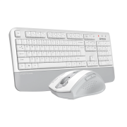 A4 TECH FG2500S PLUS, Beyaz, FSTYLER, 2.4Ghz Kablosuz, Türkçe Q, M.Medya Klavye Mouse Set