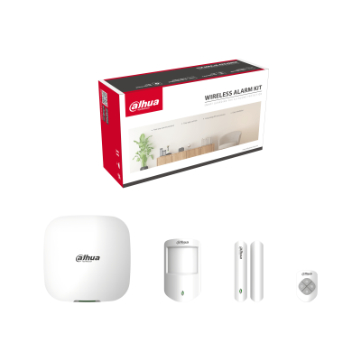 DAHUA ART-ARC3000H-03-W2 KABLOSUZ WİFİ ALARM SETİ (DEDEKTÖR +M.KONTAK+KUMANDA)