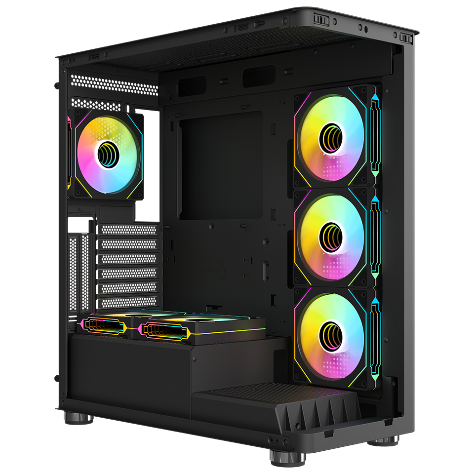 FRISBY FC-9570G VANTA-G 750W 80+ Bronze Siyah Mid Tower ATX Kasa